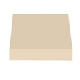 thumbnail image 3 of Awntech 3.38 Ft New Yorker Fixed Awning Canopy with Rigid Valance (40.5in x 31in x 24in), Tan, 3 of 4