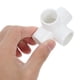 thumbnail image 5 of 10 piezas de codo de PVC para tubería de 4 vías, conector de tubería para muebles, conector de esquina de PVC para estantería de bricolaje, estructura de soporte de jardín, 5 of 8