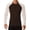 T-Brown, variant on Men T Shirts Adult Referee Shirt V Neck Striped Sweatshirt Short Sleeved Top Trend Clothing Brown Xl