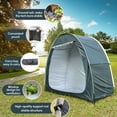 thumbnail image 3 of Bike Storage Tent, Outdoor Bicycle Cover Tent Outdoor Storage Shed Shelter with Portable Bag for 2-3 Bike Motorcycle Garden Tools, 3 of 6