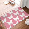 thumbnail image 2 of Cauagu Butterfly 2 Print Front Door Mat for Indoor Entrance 16x24 Inche,Absorbent Doormat Washable Carpet for Bathroom/Garage/Kitchen/Entry/Back, 2 of 7