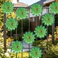 thumbnail image 4 of Spring Garden Decor Outdoor Wall Decor Iron Metal Daisys Wall Hanging for Patio Courtyard Fence Balcony Living Room Bedroom Indoor Outdoor Home Ornament Housewarming Gift, 4 of 6