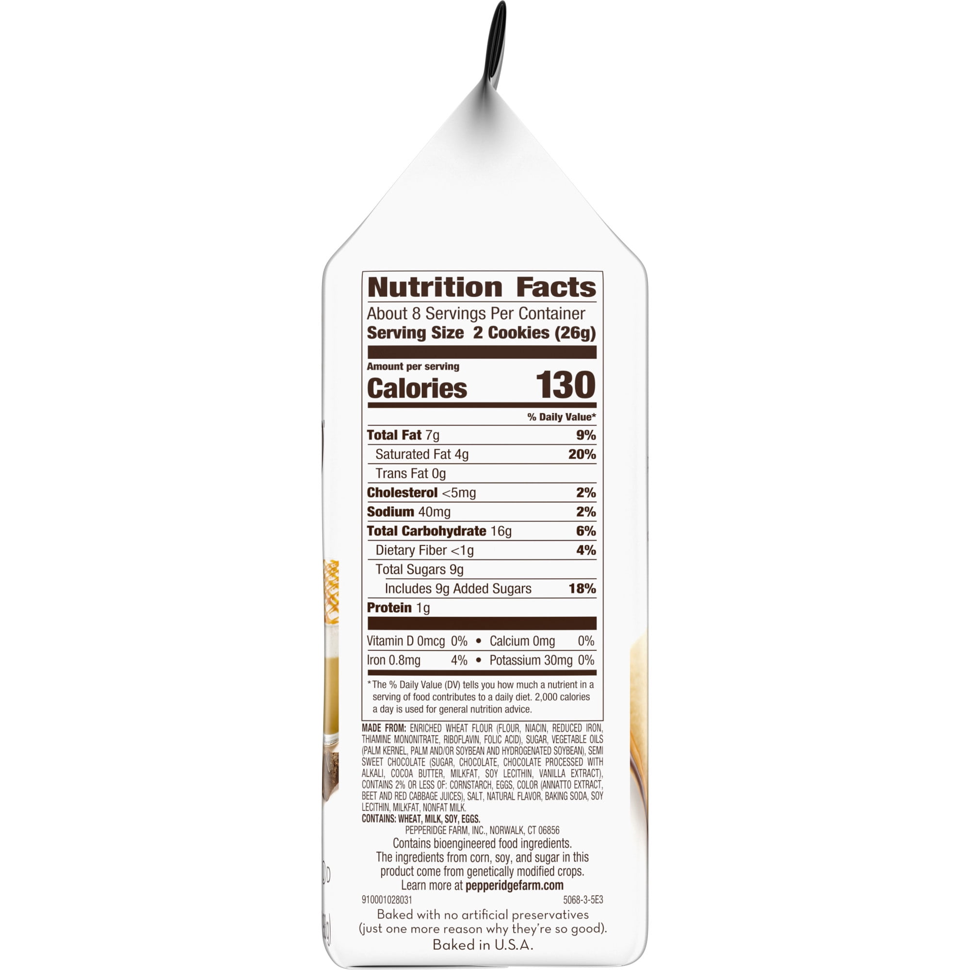 Pepperidge Farm Milano Caramel Macchiato Cookies, 7 oz. Bag