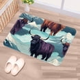 thumbnail image 5 of Yak Polyester Chair Rug Mat, Non-Slip and Machine Washable Area Rugs, 5 of 6