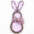 thumbnail image 1 of 2022 New Led Easter Bunny Lantern Rattan Wreath, 1 of 3