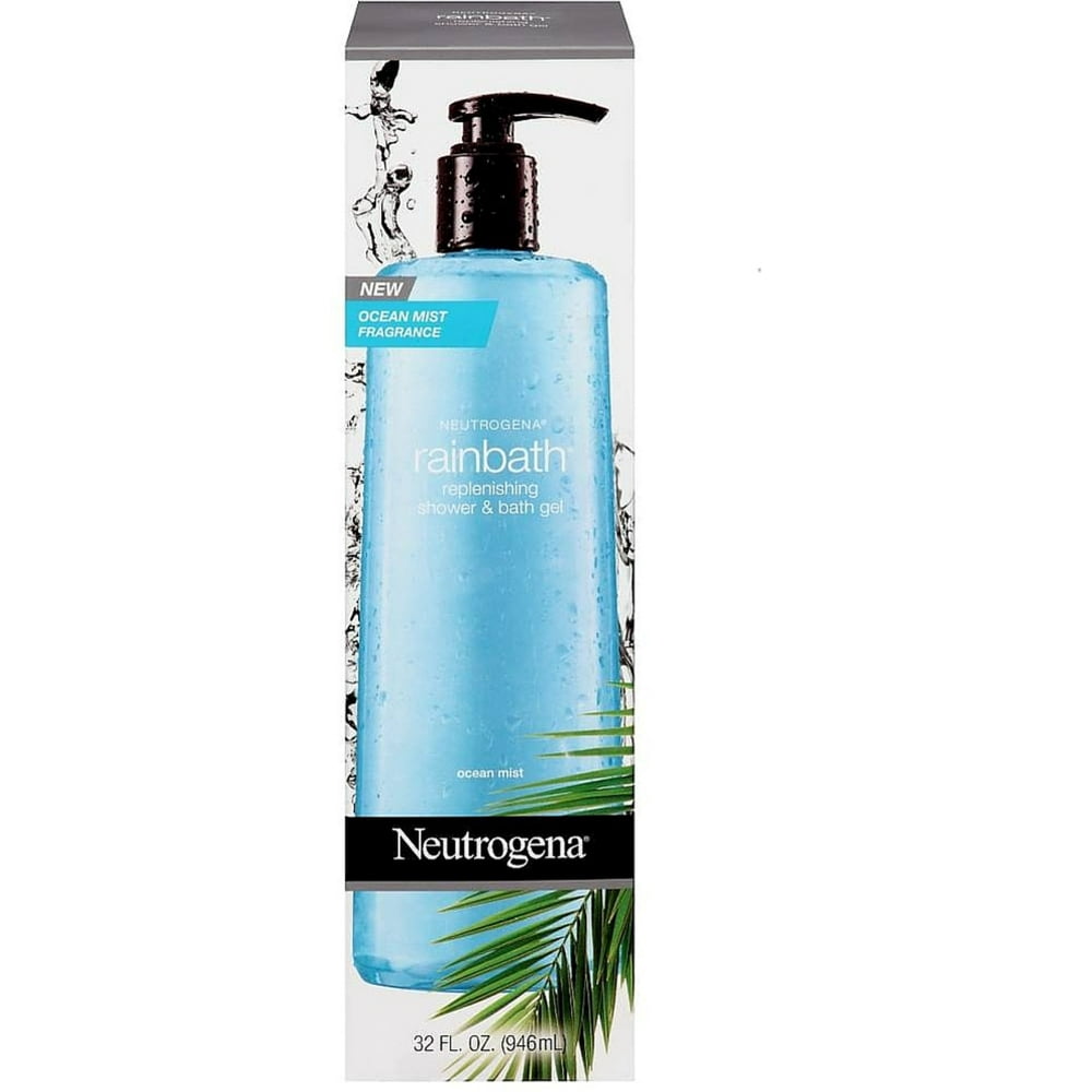Neutrogena Rainbath Replenishing Shower & Bath Gel, Ocean Mist 32 oz