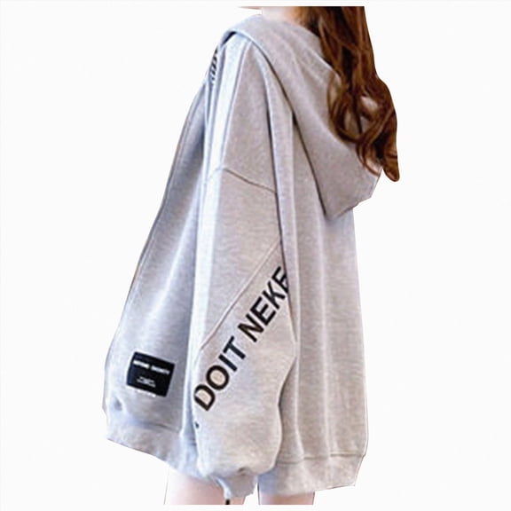 COMVALUE New Album ATE Hoodie Jacket Felix Hyunjin Bangchan LeeKnow Minho World Tour Zippered Sweatershirt Jacket (Grey, L)