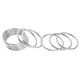 thumbnail image 5 of 20 Juegos De Anillos Sunnimix Aros De Hierro Chapado Dorado/Plateado 35 mm, 5 of 8