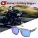 thumbnail image 2 of 1 juego de gafas de motocicleta anti-reflejo de triacetato de celulosa TR para deportes al aire libre, gafas de sol para motocross, bicicleta de tierra, lente azul, marco gris, 2 of 6