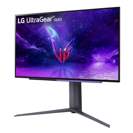 LG - UltraGear 27" OLED QHD 240Hz 0.03ms FreeSync and NVIDIA G-SYNC Compatible Gaming Monitor with HDR10 - Black