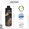 thumbnail image 3 of Pofeuu Graffiti Cool Duck Print 18oz Sports Insulated Kettle Stainless Steel Vacuum Water Bottle Leakproof Sport Flask, 3 of 7