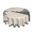 thumbnail image 4 of ZUMAS pink flower Round Tablecloths Are Soft And Comfortable, Re-Washable, Suitable For Cafes, Buffets, Picnics, Weddings And Parties., 4 of 7