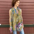 thumbnail image 2 of Anuschka Chiffon Scarf - Original Printed Artwork with Super-Soft & Lightweight 100% Polyester Fabric, 2 of 5
