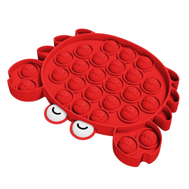 Push Bubble Fidget Toy Silicone Push Pop Fidget Toy Turning Pressing Stress Reliever Type 3 Walmart Com Walmart Com