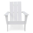 thumbnail image 5 of LuXeo Arcadia White HDPE Outdoor Adirondack Chair ( Single), 5 of 11