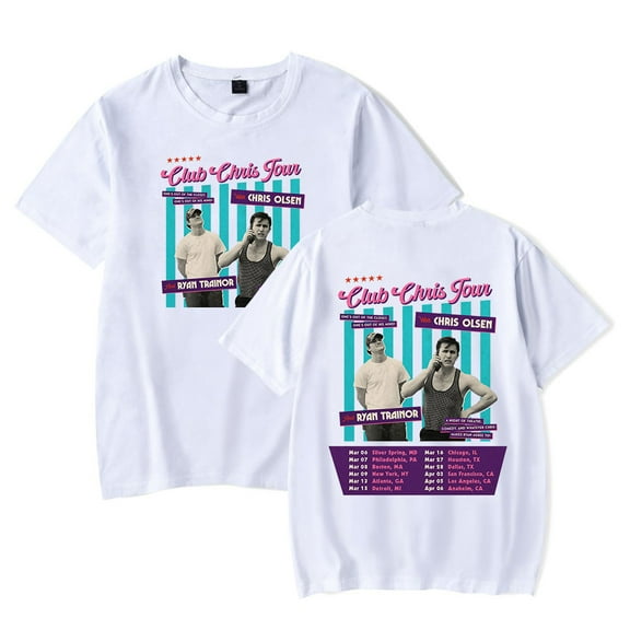 Ryan Trainor T-Shirt Merch For Women/Men Unisex Summer O-neck Short Sleeve Tshirt Fashion Streetwear