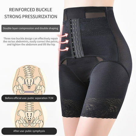 

Tepsmf Women Butt Lifter Shapewear Women S Shapewear High-Waisted Pants With Enhanced Breasted Belted Waist Pants With Hip-Lift And Drop-Back Corset Panties