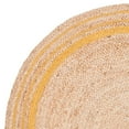 thumbnail image 4 of SAFAVIEH Natural Fiber Malandra Geometric Jute Area Rug, Beige/Gold, 3' x 3' Round, 4 of 6