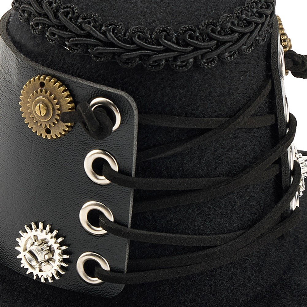 Mini Top Hat Hair Clip, Decorative Headwear Accessory, 5.12x3.35inch