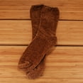 thumbnail image 4 of Women's Soft Fuzzy Warm Cozy Winter Casual Vintage Thick Thermal Cabin Knit Slipper Socks - Assortment B - 4 Pairs, 4 of 8