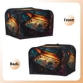 thumbnail image 3 of Picia Underwater Treasure Chest Print 4 Slice Toaster Cover , Toaster Protector Dustproof Kitchen Appliance Cover, Kitchen Appliance Dustproof Protector, 3 of 7
