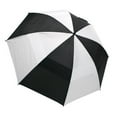 thumbnail image 3 of 62" Wind-Cheater Vented Double Canopy Windproof Golf Umbrella (Solid Black), 3 of 3