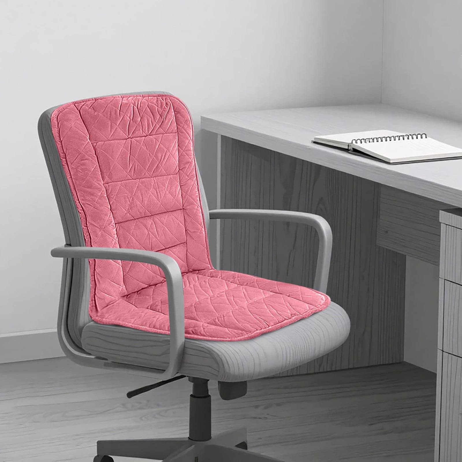 Heated Seat Cushion,Office Chair Warmer with Lumbar Support,Electric Heating Pad for Long Sitting,Back Pain Relief,Warm Fart Cushion for Car Home Desk,Integrated Design Winter Cushion