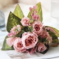 thumbnail image 4 of Realistic Artificial Imitation Flowers for Home Wedding Decoration, Vibrant Faux Floral Bouquet for Vase Centerpiece Wall Decor, Maintenance-Free Fake Plants for Party Office Shop, 4 of 6
