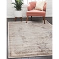thumbnail image 2 of Unique Loom 3136061 5 x 8 ft. Chateau Wilson Rectangular Rug, Beige, 2 of 2