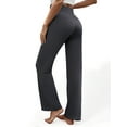 thumbnail image 5 of UVN Yoga Pants for Women Wide Leg Sweatpants Stretch Casual Pants High Waist Workout Leggings with Pockets, 5 of 10