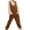 Brown, variant on Puntoco Pants for women Womens Corduroy Overalls Adjustable Straps Baggy Bib Corduroy Jumpsuit Casual Corduroy with Pockets White XL(XL)