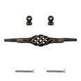 thumbnail image 3 of Amerock BP19323R2-XCP5 Birdcage Cabinet Pull 3 3/4" Center to Center Weathered Brass - pack of 5, 3 of 3