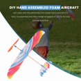 thumbnail image 4 of SDOTXA Elastic Rubber Band Powered DIY Foam Plane Model Kit Aircraft Educational Toy, 4 of 7