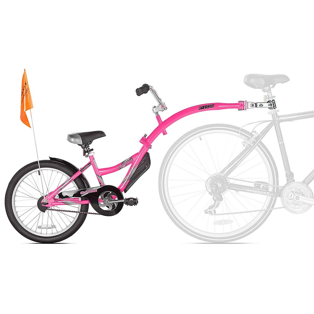 WeeRide 20 In. CoPilot Child Bike Trailer, Pink