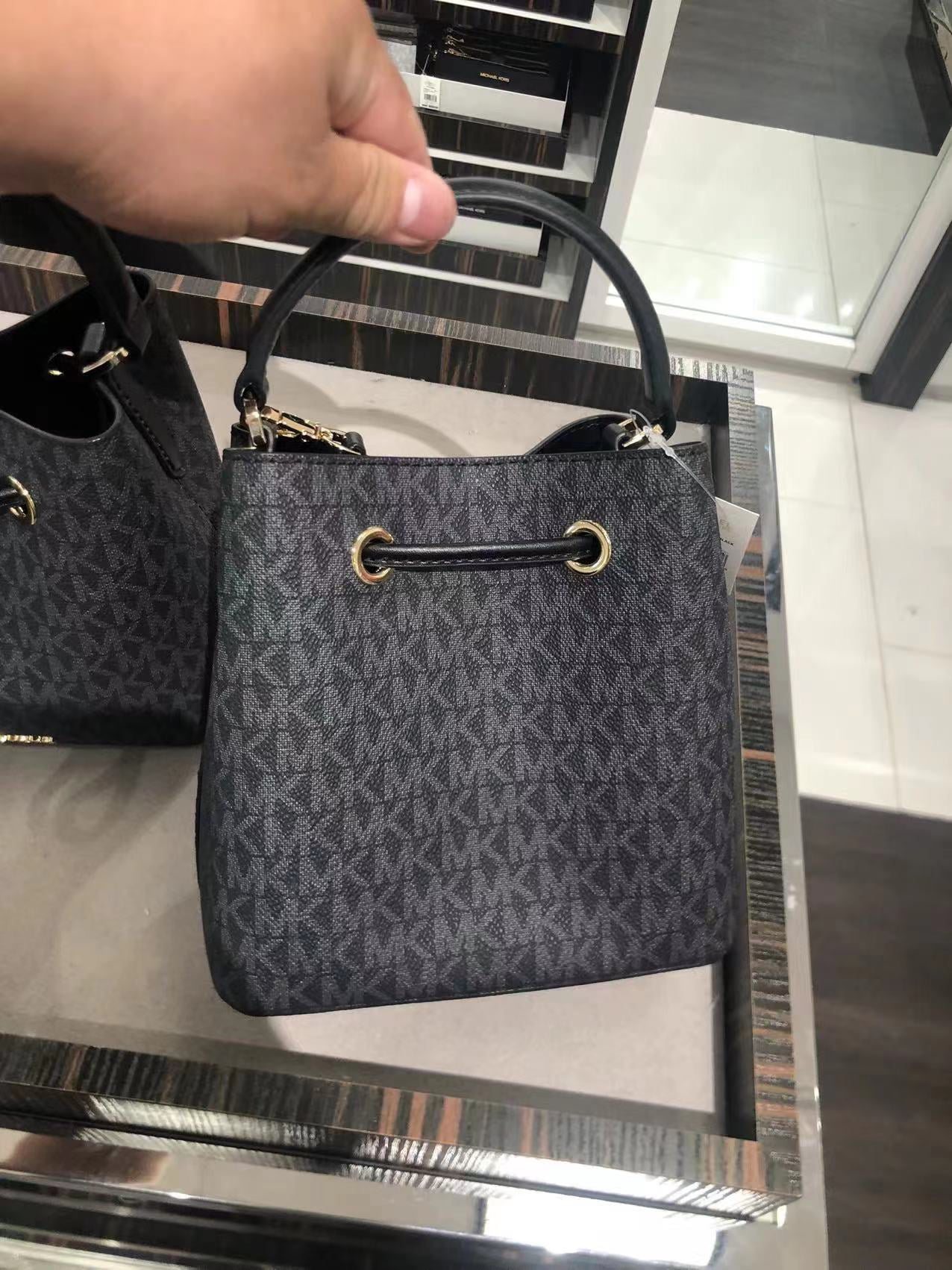 Michael+Kors+Suri+Small+Quilted+Crossbody+Bag+-+Black for sale