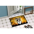 thumbnail image 4 of Carolines Treasures Halloween Tricolor Corgi Door Mat Indoor Rug or Outdoor Welcome Mat 18x27 Doormat 27L x 18W, 4 of 4