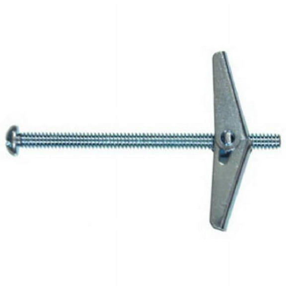 Hillman Fasteners 41420 0.13 x 2 in. Snapin Mushroom Head Toggle Bolt- 15 Pack