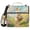 Cartoon Bunny Walks with Easter Eggs, variant on 3 Ring Zipper Binder with Shoulder Strap Waterproof Trapper Keeper 2 Inch D-Ring 500 Sheets Capacity Flamingo Balloon Rainbow