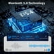 thumbnail image 3 of Transmisor Receptor Bluetooth 5.4 Adaptador Bluetooth Auxiliar Inalámbrico para TV/Avión/Coche/HiFi/Altavoz con Adaptador de Audio, 3 of 5
