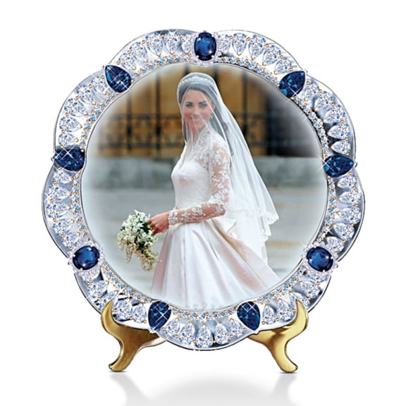 The Bradford Exchange A Royal Princess Plate Royal Wedding Collectors Plate 7.50" D
