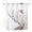 HotPink, variant on No Hook Shower Curtains with Snap-in Liner Set, Hummingbird Floral Waterproof Hotel Style Bathroom Shower Curtain, Farmhouse Floral Botanical Breathable Mesh Top Window Bath Curtains 72''x84''