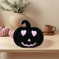 thumbnail image 7 of Wadada Halloween Pumpkin Decor, Fake Harvest Decorative Velvet Pumpkins Mantel Table Centerpiece Farmhouse Thanksgiving Fall Decorations for Home, 7 of 7