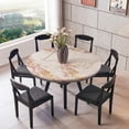 thumbnail image 2 of GUOOL Table Top Protector Cover 60inch Dia. Tablecloth Replacement Home Dinner 2 B - 150cm (60 Inch), 2 of 6
