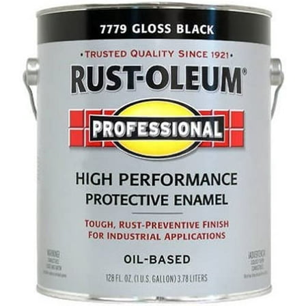 RustOleum #7779402 - Protective Enamel Paint, Gloss Black , 1 Gallon