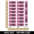 thumbnail image 2 of Purrfect Work Teacher Student School Sticker Set - Light Pink - Gloss Finish - 2.00" Large, 2 of 7