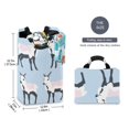 thumbnail image 5 of Cute Reindeer Foldable Laundry Hamper 12.6x11x22.7in with Handles for Bathroom Bedroom Storage, 5 of 7