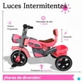 thumbnail image 4 of Triciclo Infantil Cómodo C/ Luces y Sonido TEK-TR518, 4 of 5