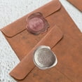 thumbnail image 1 of CTIRCHIU 100 Pcs Small Kraft Envelopes Document Envelope for Storage Light Brown Retro, 1 of 6
