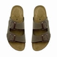 thumbnail image 4 of Kids Cork Footbed Sandals Girls Boys Classic Slip-on Slippers Toddler Adjustable Buckle Straps Summer Casual Indoor Outdoor Sandal Footwear, 4 of 6