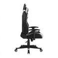 thumbnail image 4 of Posh Living Joi Faux Leather Game Chair Grey, 4 of 9